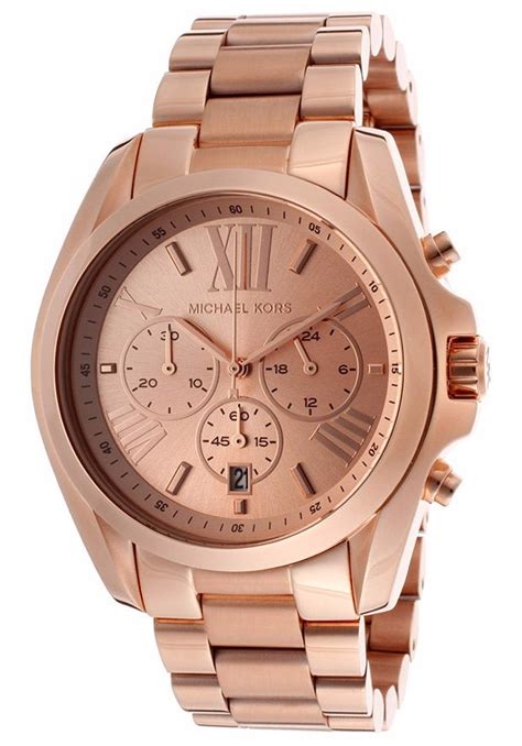 relogio michael kors rose